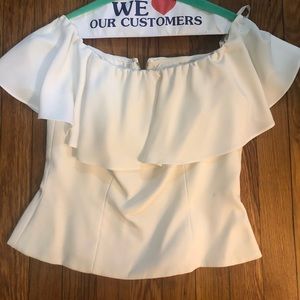 White Off Shoulder Blouse